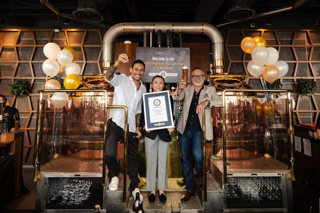 Singapore's LeVel33 is officially the world's highest microbrewery
